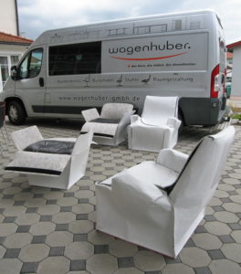 Wagenhuber Spezialverpackung für Charles & Ray Eames Lounge Chair mit Ottoman